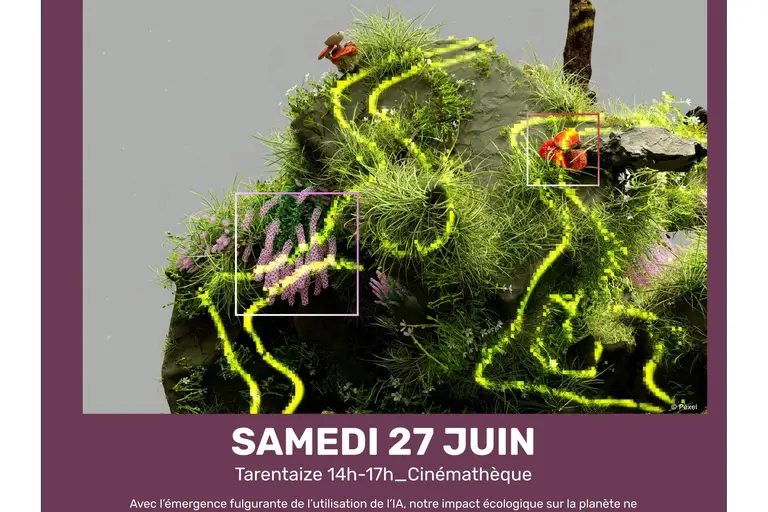 Intelligence artificielle et écologie, à la Cinémathèque de Saint-Étienne à Saint-Étienne