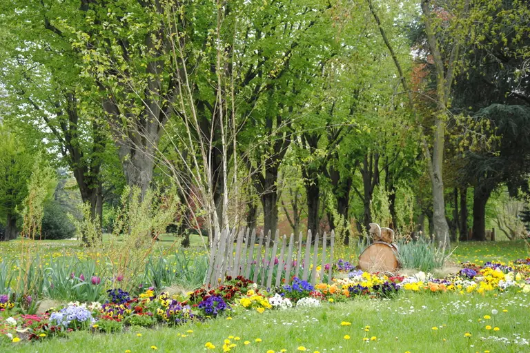 Visite à deux voix Patrimoine & Nature au Parc de l'Europe, à Saint-Étienne à Saint-Étienne